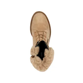 GEOX Bottines Cuir Beige