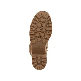 GEOX Bottines Cuir Beige