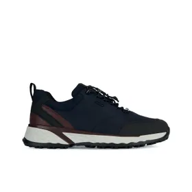 Geox Sneakers Cuir Bleu