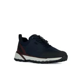 Geox Sneakers Cuir Bleu