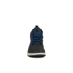 Geox Sneakers Hoog Leder Blauw