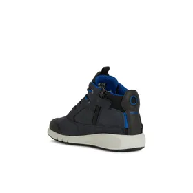Geox Sneakers Hoog Leder Blauw