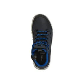 Geox Sneakers Hoog Leder Blauw