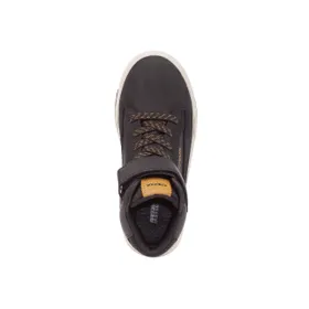Sneakers Met Hoge Schacht Geox Leder Bruin