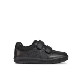 Geox Sneakers Jongens Leder Zwart