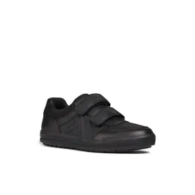 Geox Sneakers Jongens Leder Zwart