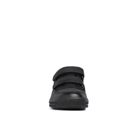 Geox Sneakers Jongens Leder Zwart