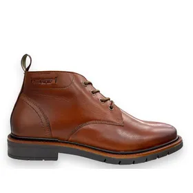 Enkellaarsjes Salamander Leder Cognac