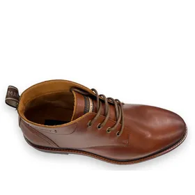 Enkellaarsjes Salamander Leder Cognac