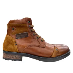 Heren Boots Redskins Leder Cognac