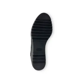 D'Chicas Wedge Shoes Black Suede