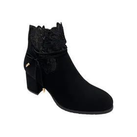 Bottines Super shoes Noires à Talon 6cm