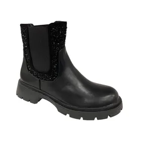 Bottines Lucky Noires à Talon 4,5 cm