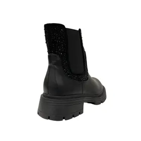 Bottines Lucky Noires à Talon 4,5 cm