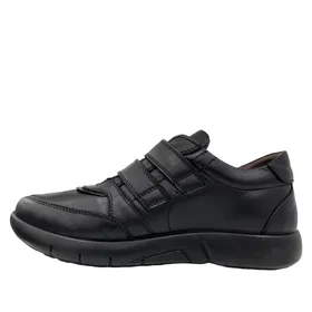 Comfort Plus Sneakers Leather Black