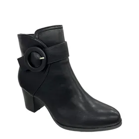 Bottines R and B Noir à Talon