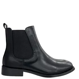 Ankle Boots R and B Black Small Heel