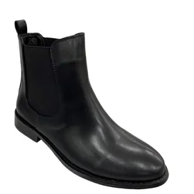 Ankle Boots R and B Black Small Heel