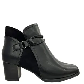 Ankle Boots CHS Black with 6cm Heel
