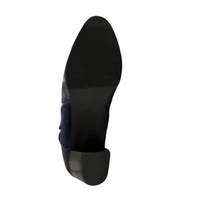 Bottines CHS Bleu Navy à Talon