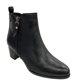 Bottines CHS Noires à Talon 6cm