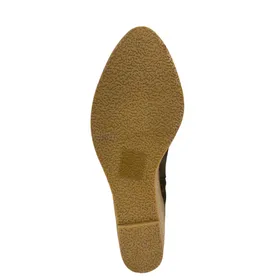 Bottines compensées La Marquise Vert