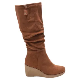 Wedge Stiefel La Marquise Braun
