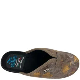 Fly Flot Slippers Textile Taupe