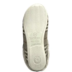 Fly Flot Mules Brown Textile