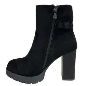 Ankle Boots Super shoes Black High Heel