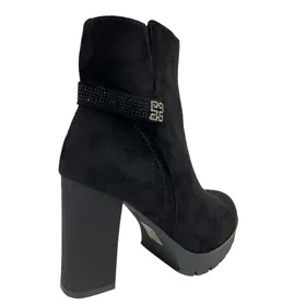 Ankle Boots Super shoes Black High Heel