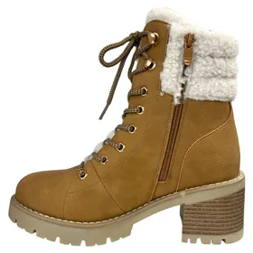 Stiefeletten Super shoes Camel mit Absatz 7cm