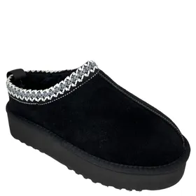 Bottines compensées Super shoes Suède Noir