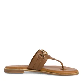Tamaris Flip-Flops Leder Cognac