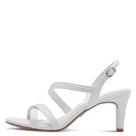 Tamaris Sandalen Wit met Hak 7 cm