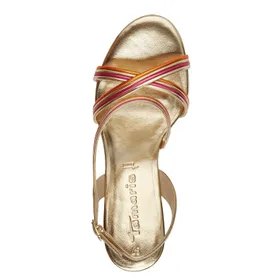 Tamaris Sandalen Hak Goud