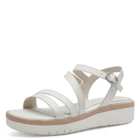 Tamaris Wedges Leder Weiß