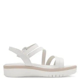 Tamaris Wedges Leder Weiß