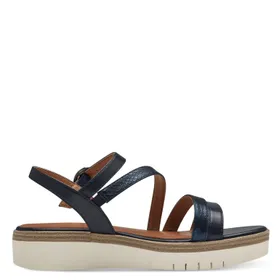 Tamaris Sandalen Leder Blauw