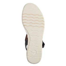 Tamaris Sandalen Leder Blauw