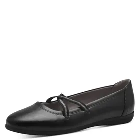 Ballerines Jana Comfort Noires Largeur H