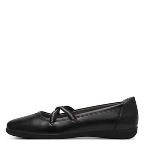 Ballerines Jana Comfort Noires Largeur H