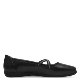 Ballerines Jana Comfort Noires Largeur H