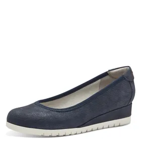 Ballerines compensées S.Oliver Bleu