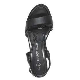 Sandales Compensées Marco Tozzi Noir