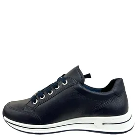 Ara Sneakers Leder Blau Breite H