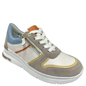 Ara Sneakers Leather Cream Width G