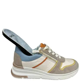 Ara Sneakers Leather Cream Width G