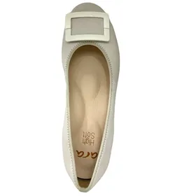 Ara Pumps Leder Creme