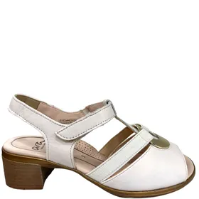 Ara Sandals Leather Cream Width H